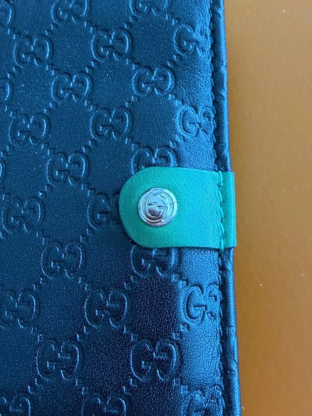 Gucci Micro Guccissima Leather Bi Fold Wallet